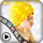 Baby video maker with music icône