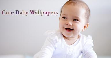 Cute Baby Wallpaper Affiche