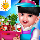 Aadhya's Supermarket Games icône
