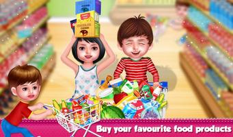 Aadhya's Supermarket Games الملصق