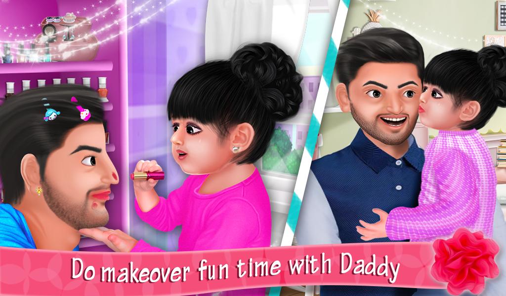 Aadhyas Spa Makeover Day With Daddy For Android Apk Download - roblox salon and spa makeover