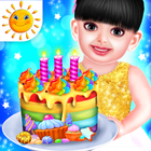 آیکون‌ Aadhya's Birthday Cake Maker