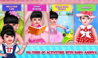Aadhya's Daily Routine Games Affiche