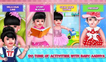 Aadhya's Daily Routine Games 포스터