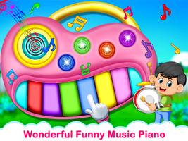 Kids Music Instruments - Piano Affiche