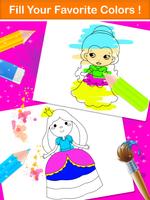 Princess Drawing Book For Kids ポスター