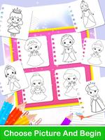 برنامه‌نما Princess Drawing Book For Kids عکس از صفحه