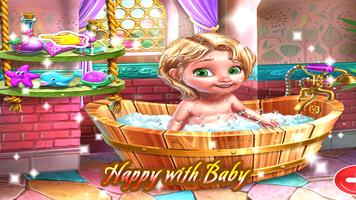 Baby Bath Care - Baby Caring Bath And Dress Up 截图 1