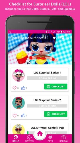 Checklist for Surprise! Dolls (LOL) APK for Android Download Checklist for Surprise! Dolls (LOL) APK for Android Download
