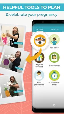 Pregnancy Tracker + Countdown to Baby Due Date Screenshots