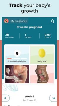 Pregnancy Tracker + Countdown to Baby Due Date 截图 1