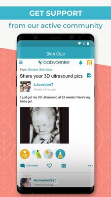 Pregnancy Tracker + Countdown to Baby Due Date Screenshots