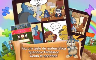 Garfield Math Run imagem de tela 2
