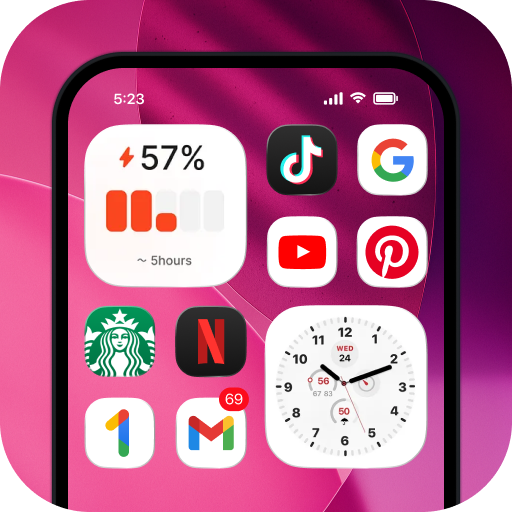 Launcher iOS 16