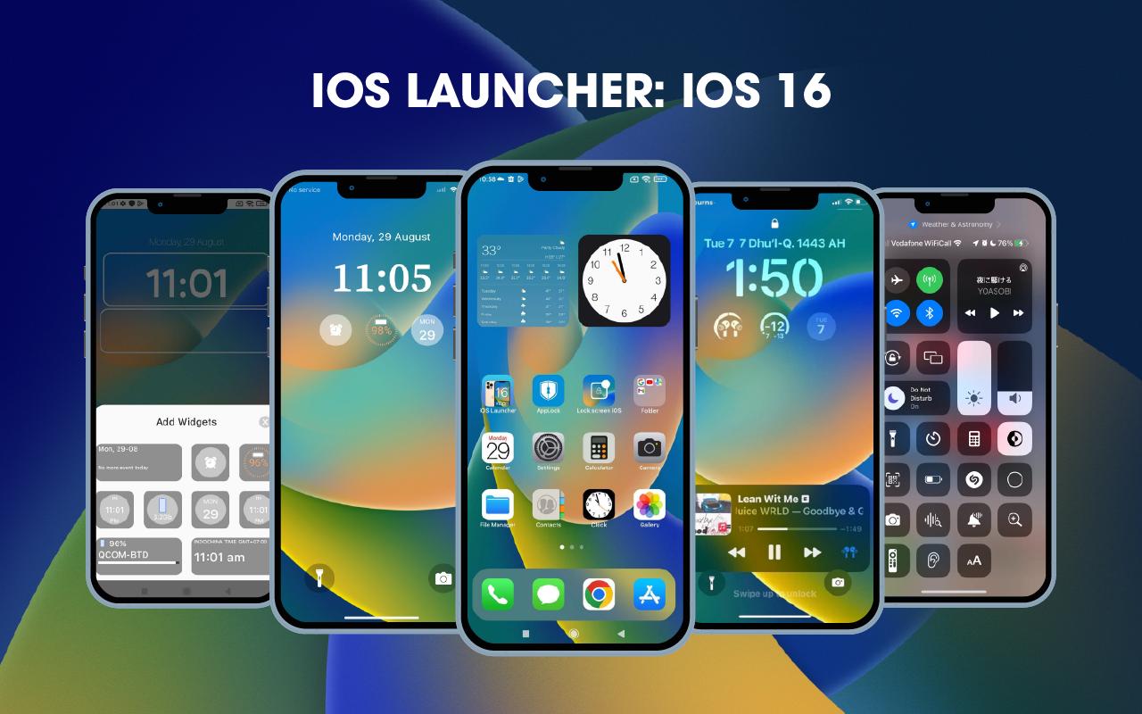 Hios launcher 2023 что это. Лаунчер айос 16. IOS 16 Launcher. Андроид на IOS лаунчер. IOS Launcher для Android.