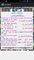 Al-Fatiha English Translation Affiche