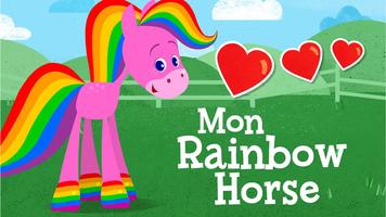Mon Rainbow Horse Affiche