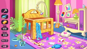 Baby House Cleaning Game : Home Cleaning capture d'écran 1