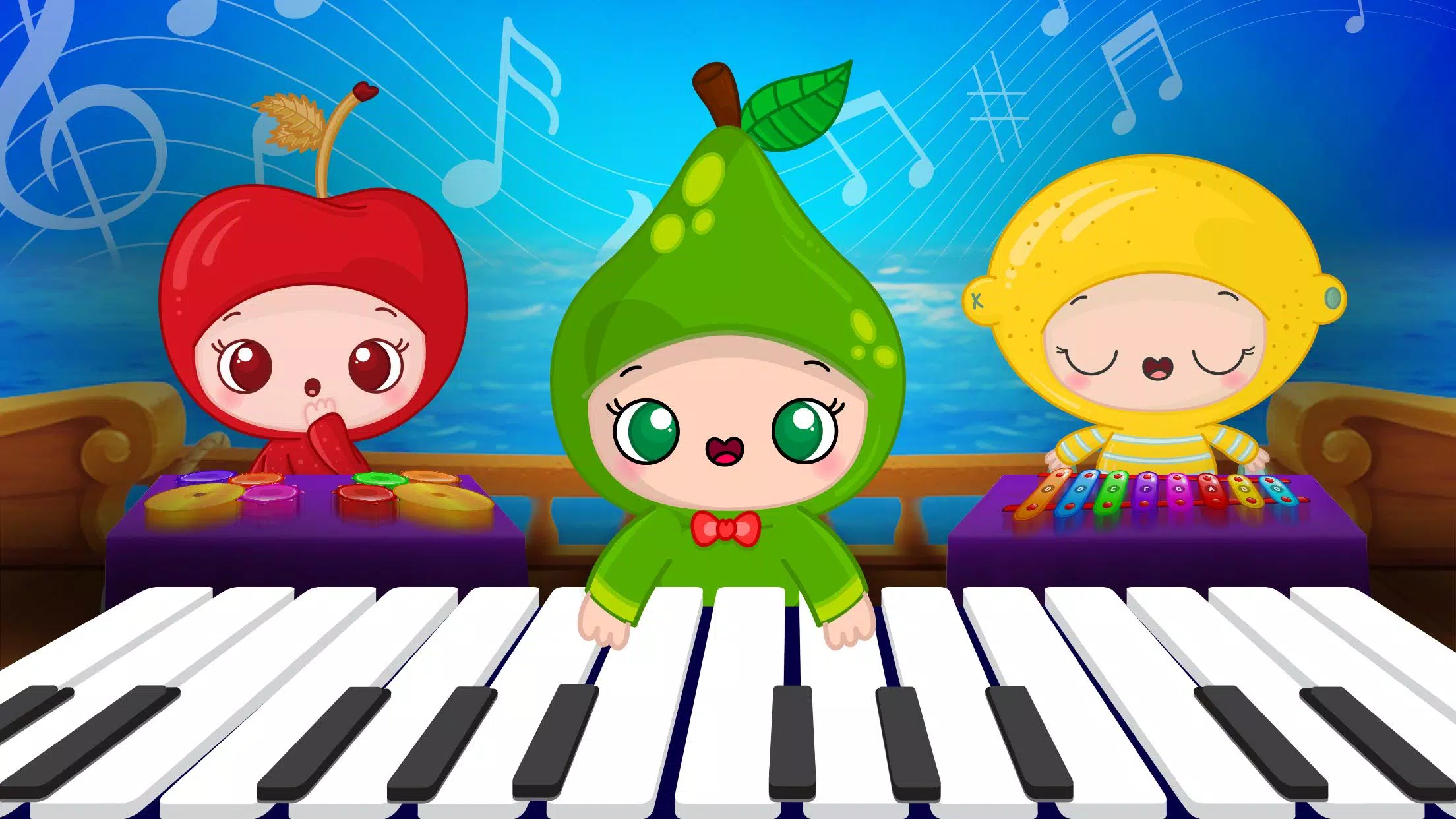 Download do APK de meu crianças piano - jogo de música grátis para