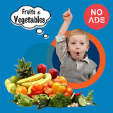 Fruits and Vegetables for Kids أيقونة