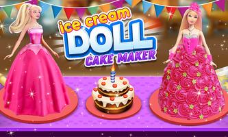 Ice Cream Cake Game Food Maker Affiche
