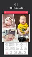 Baby Photo Collage Maker Affiche