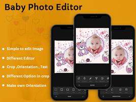 Baby Photo Editor - Baby Milestones poster