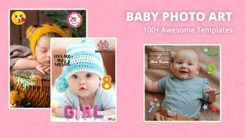 Cute Baby Photo Editor Plakat