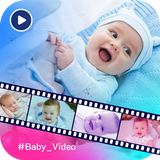 Baby Video Maker With Song icône