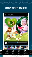 2 Schermata Baby Video Maker With Song