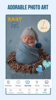 Baby Photo Editor & Birthday Photo Maker capture d'écran 1