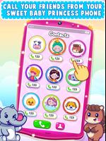 Baby Princess Phone Call Games screenshot 1