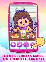 Princess BabyPhone Girl Games capture d'écran 2