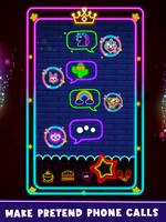 Baby Glow Phone Games for Kids ảnh chụp màn hình 1
