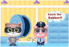 Police pig detective game imagem de tela 3