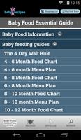 Baby Recipes & Health captura de pantalla 3