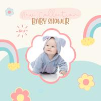 Baby Shower Card Maker Photo 截圖 1