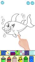 Baby Shark Glitter Coloring скриншот 3