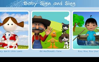 Poster Baby Sign and Sing