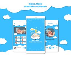 Dzikir & Music pengantar Tidur Bayi - Offline Affiche