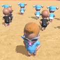 Scary Doll Red light game