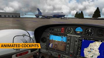Uni Flight Simulator captura de pantalla 1