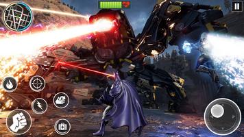 Flying Bat Superhero Man Games screenshot 2