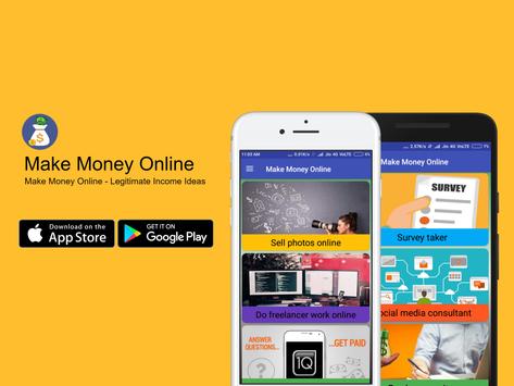 Make Money Online For Android Apk Download - make money online poster