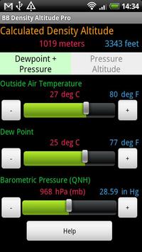 BB Density Altitude Calculator 海报