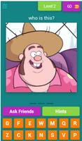 2 Schermata Quiz sui personaggi di Gravity Falls