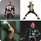 Icona quiz sui personaggi di kamen rider