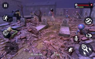 Stickman Zombie Target FPS screenshot 3