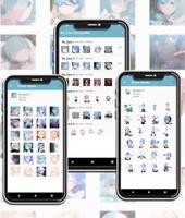 Re Zero Stickers For WhatsApp ảnh chụp màn hình 2