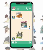 Stickers Totoro For WhatsApp スクリーンショット 1